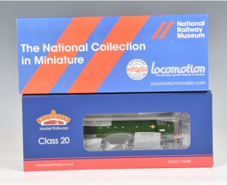 A boxed Bachmann National Railway Museum OO gauge 32-027 NRMDS Class 20 Bo-Bo diesel locomotive no. D8000, BR gloss green liv