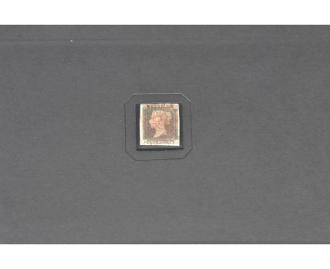 Philately interest - Stanley Gibbons / The Penny Black of 1840 Penny Black stamp housed in presentation wallet, with certific