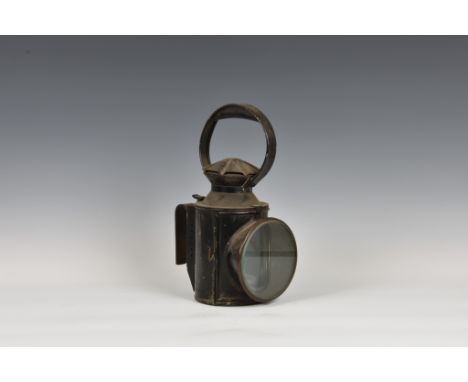 An LNER LOCO hand held railway lamp. 