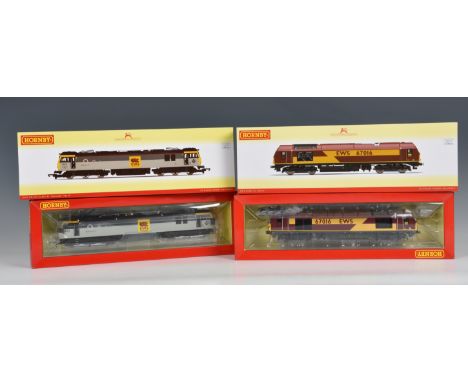 A boxed Hornby OO gauge R3348 EWS Class 67 Co-Co diesel electric locomotive DCC Ready, no. 67016, EWS maroon and yellow liver