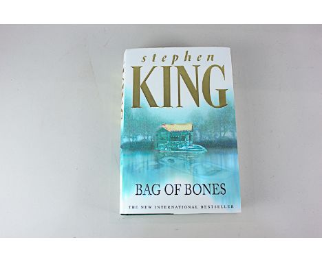 A signed hardback first edition of King, Stephen, Bag of Bones, pub. Hodder and Stoughton 1998, author's ink signature on the