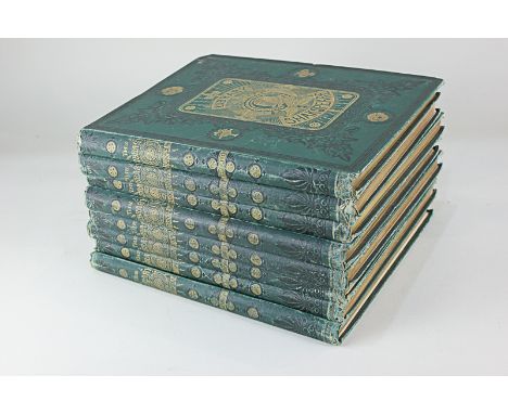 The Library Shakspeare [sic] illustrated by Sir John Gilbert, George Cruikshank, &amp; R. Dudley, volumes I-VIII, pub. Willia