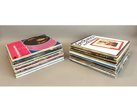 Vinyl records: a collection of approx. 70 LP album records, mostly Rock and Pop, 1960s-90s - including Fleetwood Mac with Pet