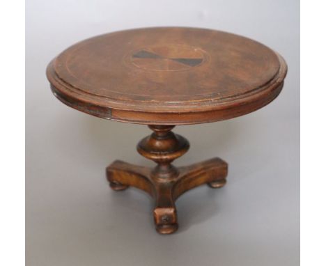 A Victorian miniature breakfast table