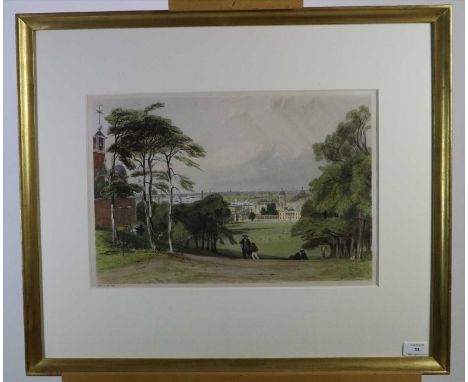 After Thomas Shotter Boyes (1803-1874) Two framed reproduction prints, including Piccadilly PLEASE NOTE VAT AT 20% IS PAYABLE