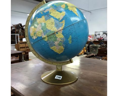 A VINTAGE GLOBE. 