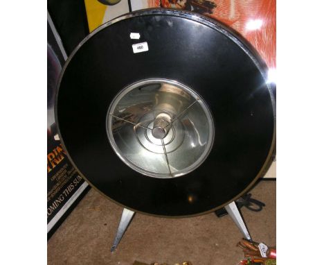 A vintage Retro electric "spaceship" heater