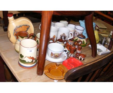 Various collectable ceramic ware