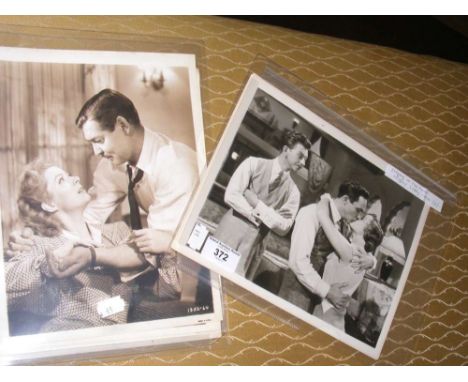 Selection of original vintage lobby cards, including "Singing In The Rain" and other