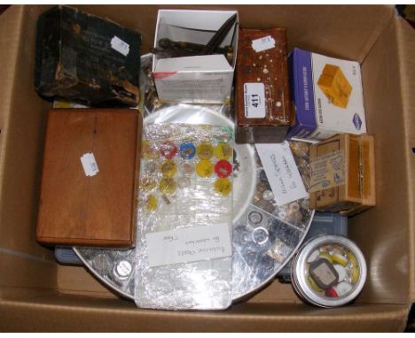 Large selection of watch parts, tools