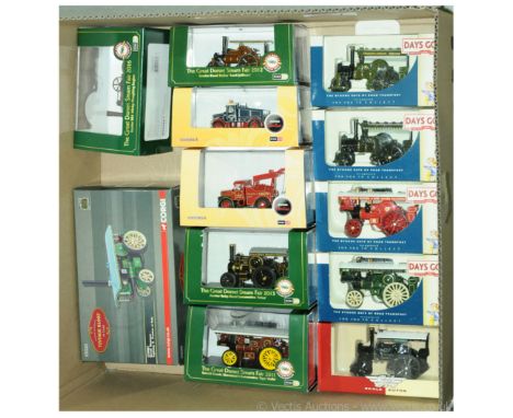 Corgi, Lledo, Shake Autos &amp; Oxford Diecast a boxed group to include Oxford Diecast 76FSR001 Fowler Steam Roller, Oxford D