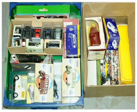 Corgi and other assorted boxed Diecast Models - Corgi Classics comprise; Bedford OB Edinburgh and Grey Green Liveries, Nation