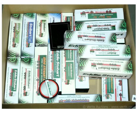 Atlas Editions a boxed group of "Eddie Stobart" related models to include 4649141 Scania R 440 Highline Refrigerated Trailer 