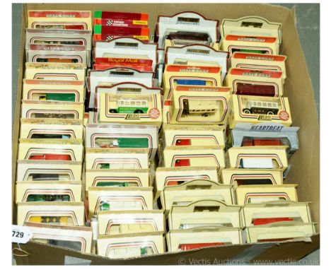 Lledo a group of boxed models - to include Southern Vectis Bus, Shand Mason Horse Drawn Fire Engine and London Bus, Oxford Si