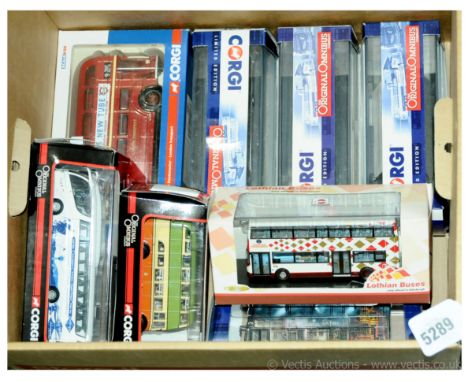 Corgi &amp; Creative Master Northcord a boxed Bus group to include CC25906 AEC Routemaster 'London Transport', OM46212 Scania