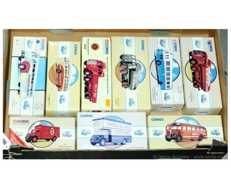 Corgi Classics a boxed group of 1/50th scale Commercial Vehicles to include 97950 Foden Tanker "Guinness", 97980 ERF Elliptic