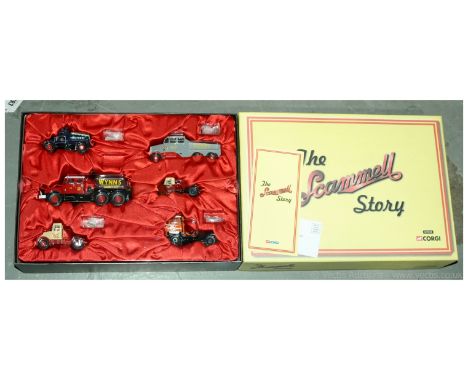 Corgi a boxed 1/50th scale set "The Scammell Story" which comes with numbered booklet which is 1182 of 1500 produced and appe