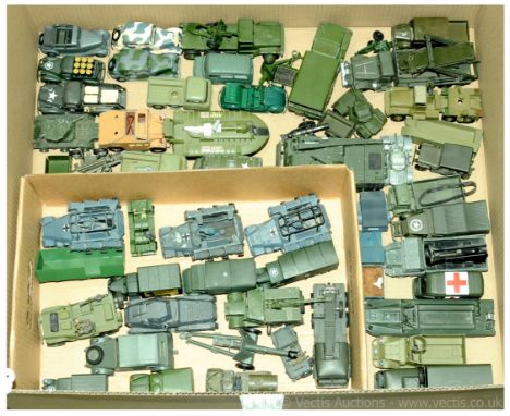 Dinky Toys, British and French Military vehicles and other makes French Dinky include All Terrain vehicle, Half Track, DUKW, 