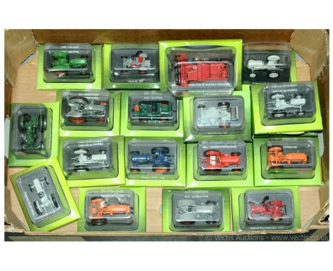 Hachette Partworks 1/64 Scale boxed Tractors - assorted types to include 1949 Field Marshall Series 3, 1949 David Brown Cropm