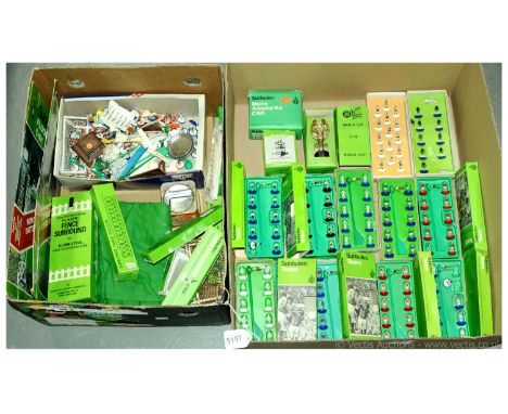 Subbuteo a group of mainly boxed items to include such as Newcastle, Arsenal and others, a Rugby team, C.119 World Cup and ot