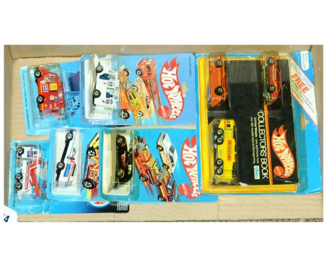 Mattel Hot Wheels - a carded blister packed group comprising of a 3 Vehicle Set 1495 which comes complete with Mattel Hot Whe