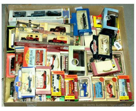 Lledo &amp; Original Omnibus (only 2 models) - a boxed group to include a Lledo Days Gone 65001 a 1960 Morris Traveller in wh
