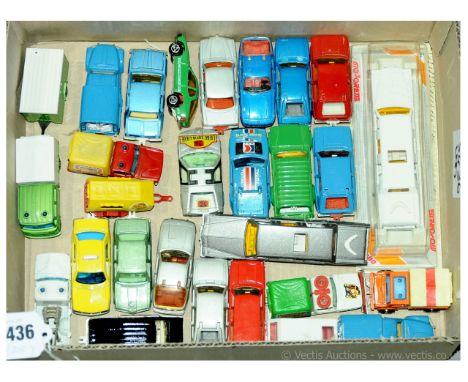 Majorette - an unboxed group (1 bubble pack present) to include 256 BMW 733, 339 Limousine, 236 Cherokee Jeep, 249 a Mercedes