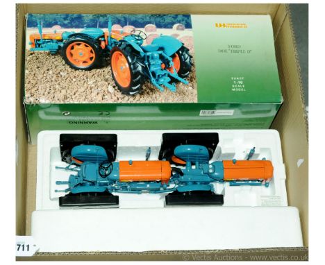 Universal Hobbies 1/16th scale "Ford DOE Triple D" Tractor - impressive model comprising 2 Articulated Tractor bodies, finish