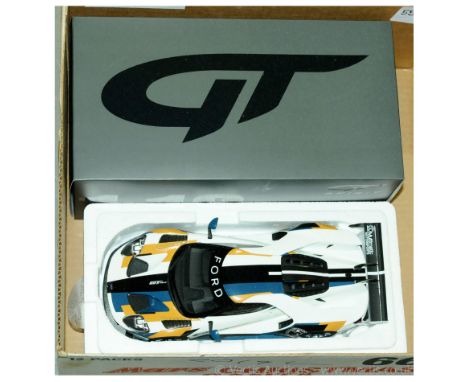 Z Models (China) a boxed 1/18th scale GT290 Mk.2 "GT Spirit" which is a Ford High Performance Racing Vehicle and comes in whi