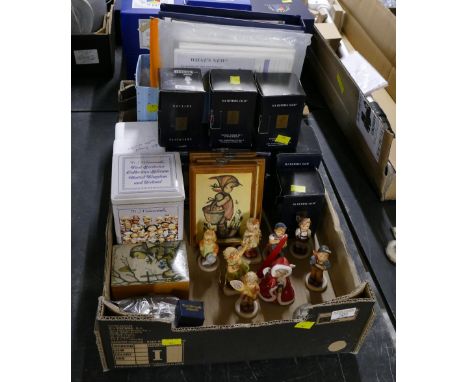 Hummel figurines, wall plaques, tins and collectibles