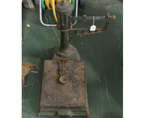 P Rodgers & Loach Ltd of Birmingham vintage metal scales 
