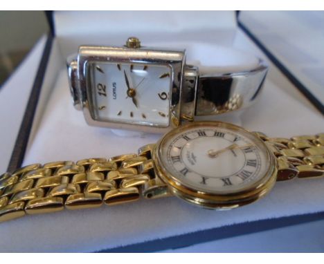 A Ladies Lorus watch (with spare links) and a Ladies Rotary watch