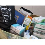 Big box store in a box home edition: Clorox , degree deodorant, detergent, sealy pillow, clothing, H