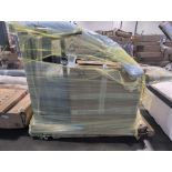 Table, rug, griddle, customer return used