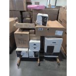Tree holders, hand sanitizer, garbage can, Kohler, products, and more