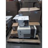 Cintas signature series trash, hand sanitizer, multiple Blanco sinks