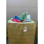 Big box store in a box home edition, crest, kids, toothpaste, pet food, container, Reebok, shoes, fl