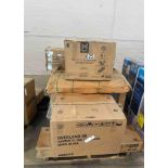 Overland 50 cooler igloo, pool, noodles, gift box decor cozy chair, filing cabinet