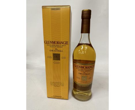 A BOXED 70CL 40% BOTTLE OF GLENMORANGIE 'THE ORIGINAL' HIGHLAND SINGLE MALT SCOTCH WHISKY 