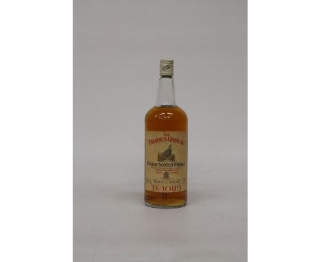 A 1.13CL BOTTLE OF FAMOUS GROUSE FINEST SCOTCH WHISKY 