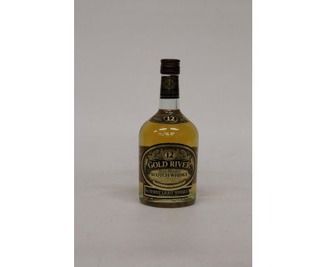 A 70CL BOTTLE OF GOLD RIVER SCOTCH WHISKY 