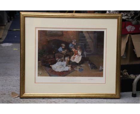 A LIMITED EDITION 479/850, SIGNED DAVID SHEPHERD, PRINT TITLED 'BUT TEDDY DOESN'T NEED A TICKET', 67CM X 57CM 