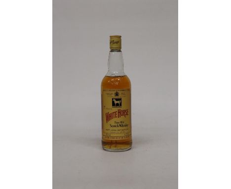 A 75CL BOTTLE OF WHITE HORSE FINE SCOTCH WHISKY 