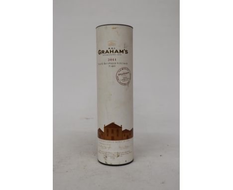 A BOTTLE OF W &amp; J GRAHAM'S 2011 LATE BOTTLED VINTAGE PORT IN PRESENTATION PACK 