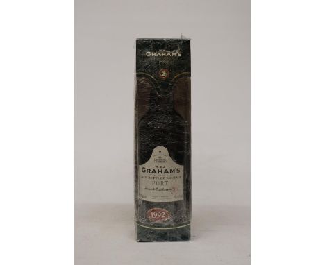 A  BOTTLE OF GRAHAMS 1992 LATE BOTTLED VINTAGE PORT 