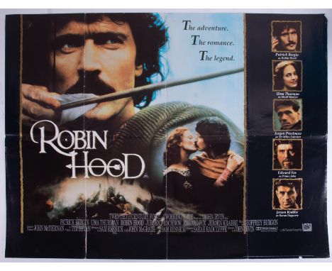 Cinema Poster for the film 'Robin Hood' year 1991. Provenance: The John Welch Collection, previous owner of The Regal Cinema,
