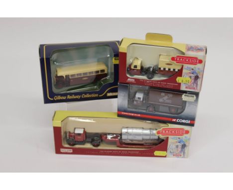 Twenty five Days Gone 'The Bygone Days of Road Transport', Trackside, Bachmann, Corgi and Gilbow, boxed