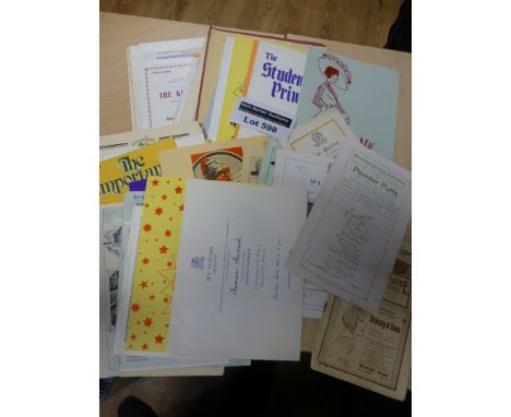 Collectables : Theatre programmes, mostly Felixstowe, includes Spa Pavilion, West's Playhouse early 1930's onwards, all look 