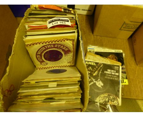 Records : 100+ mainly 1960's UK original issue 7" singles incl Cream, Yardbirds, Jimi Hendrix, good/vgc.