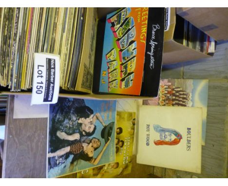 Records : 40 classic rock albums incl Rolling Stones, Beatles, Who, Hollies, good/vgc.